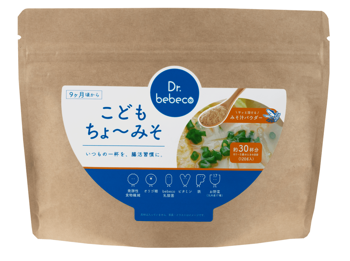 bebeco こどもちょ～みそ 120g【出荷目安：注文後3～5日間】メール便送料無料