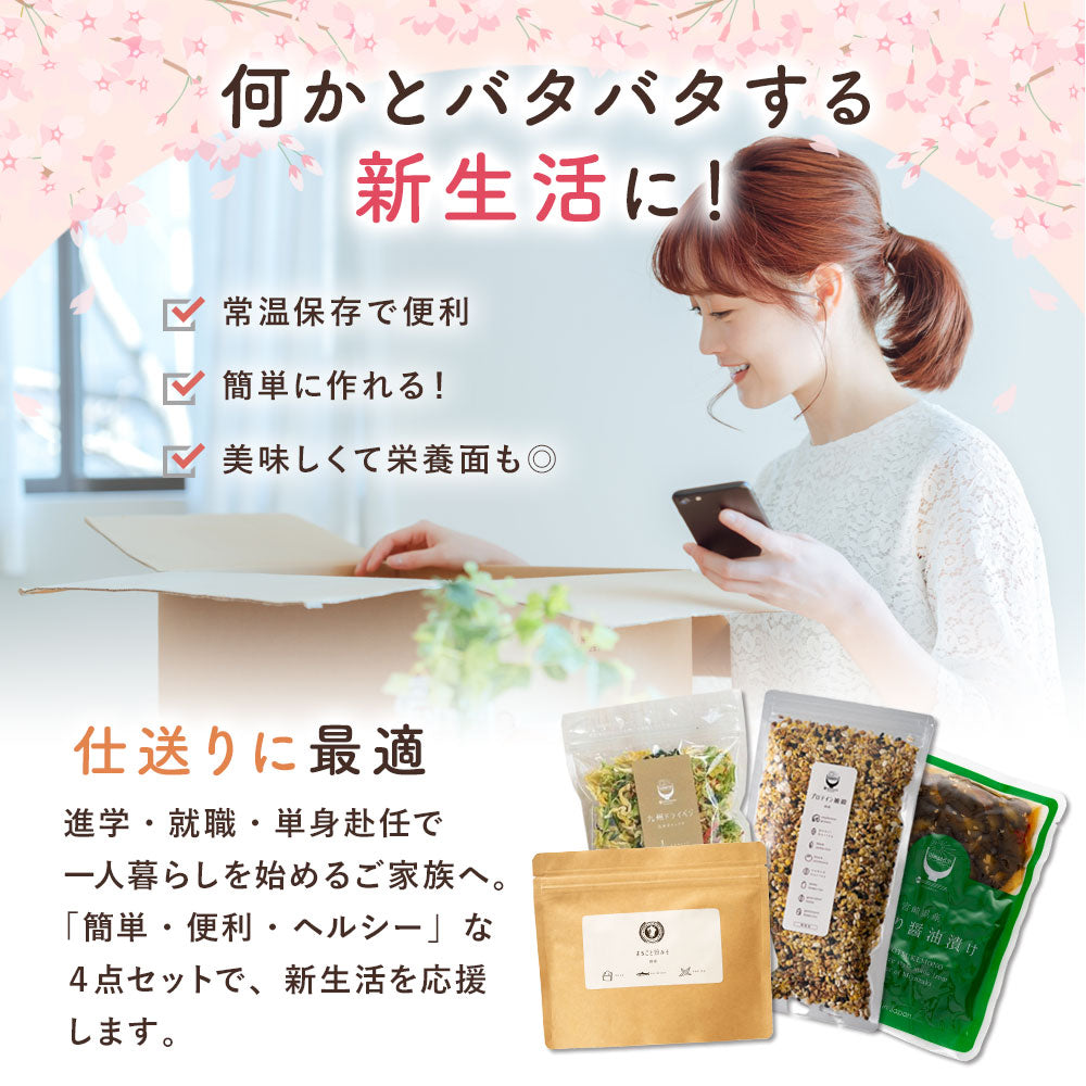 ヘルシー時短セット4種【出荷目安：ご注文後3～5日】